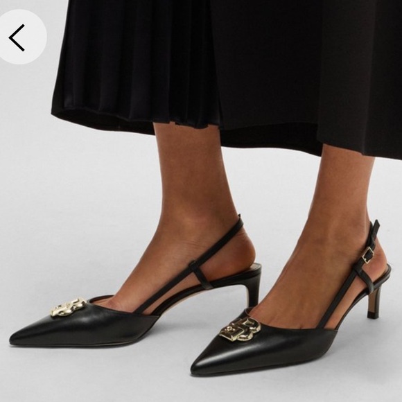 ❤️BOSS Slingback Pumps with Doube B Monogram❤️ - Picture 6 of 6